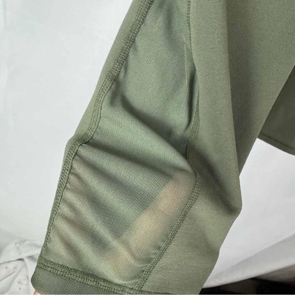 Fabletics Moss Green Powerhold On The Go Mesh Cro… - image 5